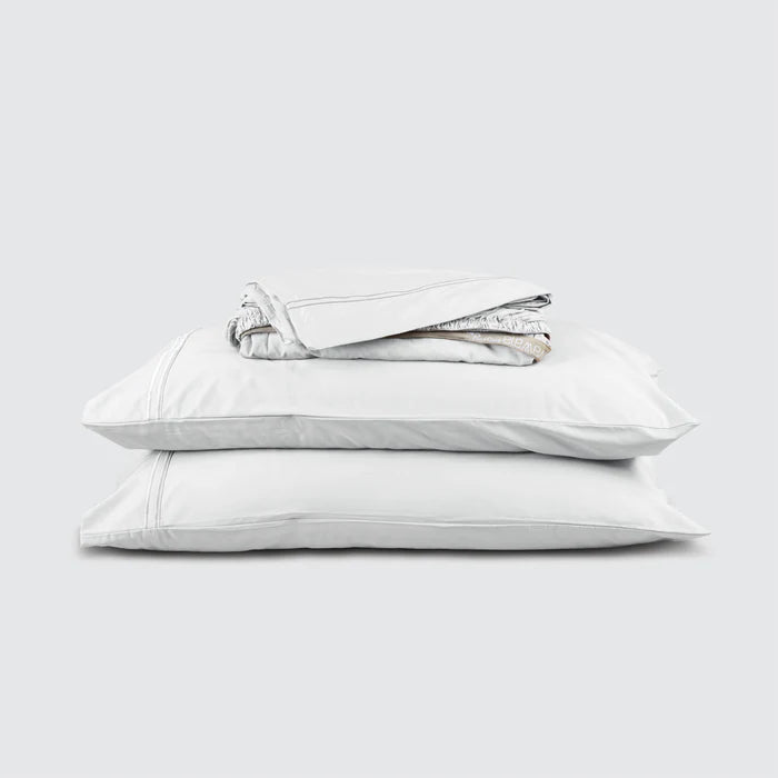 KING ELEMENTS BAMBOO SHEET SET WHITE