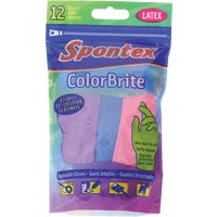 Spontex ColorBrite Disposable Gloves (12-Pack)