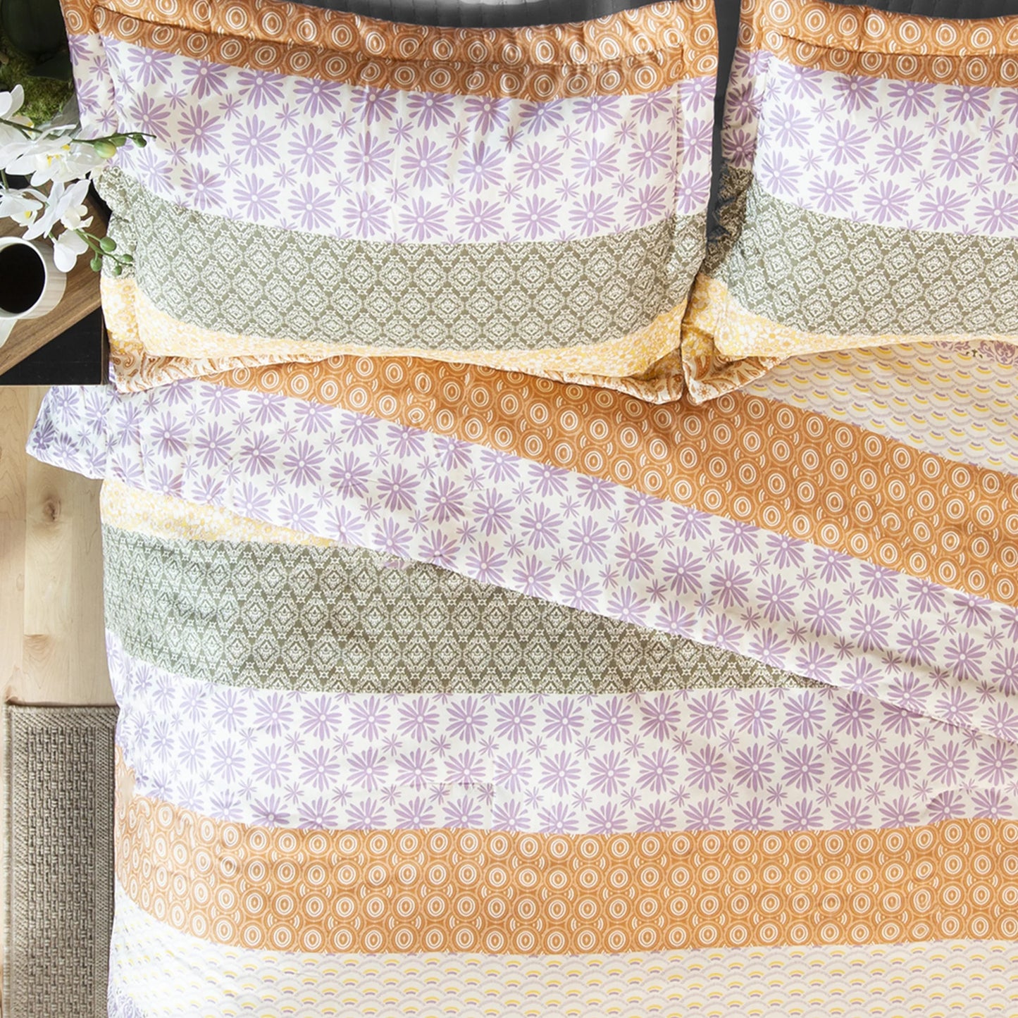 JQ486 Carsten's Pastel Prairie Full/Queen Set