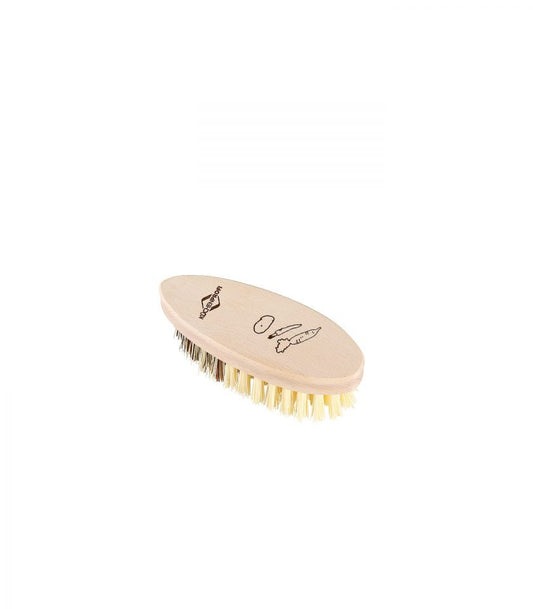 Vegetable Brush, Wood Handle, Natural Bristles 5.5" X 2.5"
