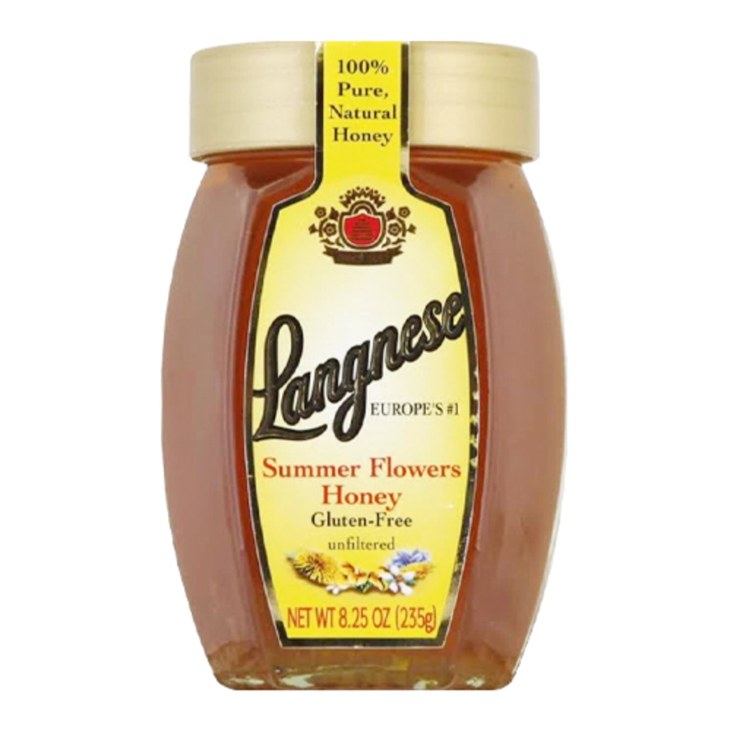 LANGNESE SUMMER FLOWERS HONEY 8.25 OZ