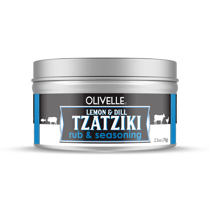 LEMON & DILL TZATZIKI RUB AND SEASONING 2.5 OZ