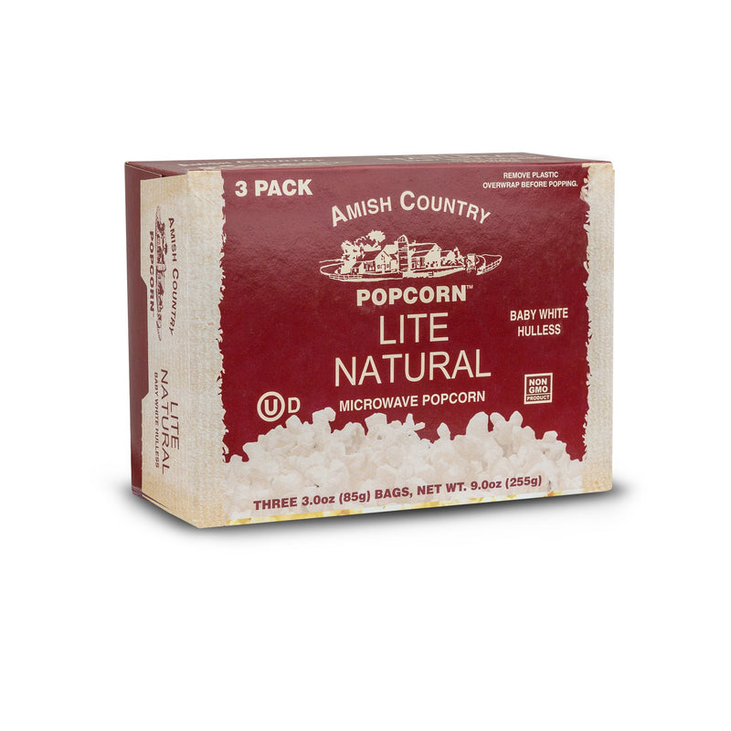 3pk Lite Natural Microwave Popcorn
