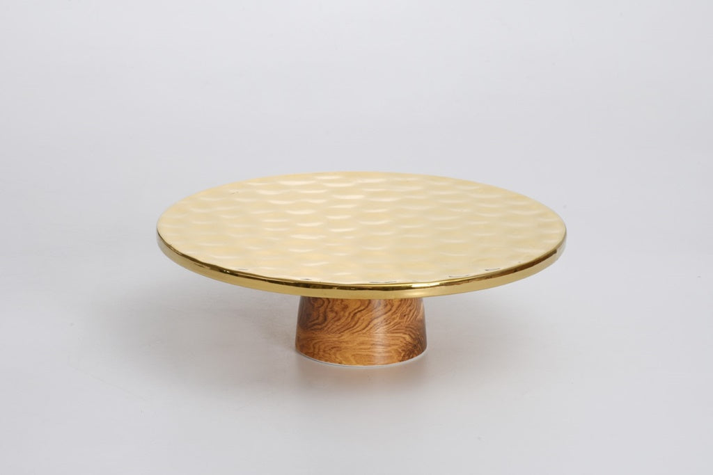 Cake Stand - Gold