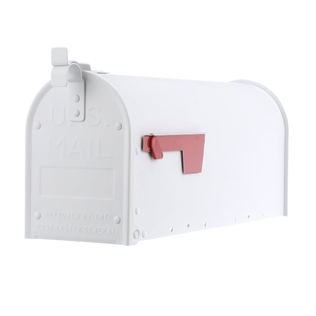 Mailbox Admiral Aluminum - White
