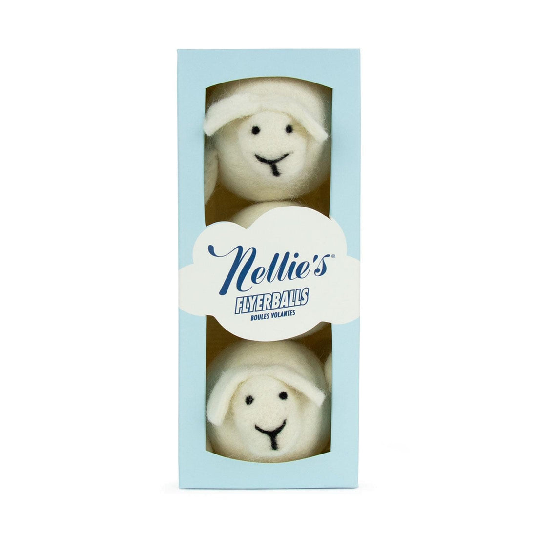 NWDB-FB NELLIE'S WOOL DRYER FLYERBALLS