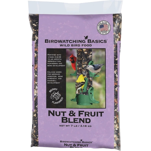 BIRDWATCHING BASICS NUT & FRUIT BLEND 7LB.