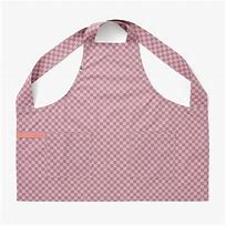 Mulberry Purple Check Smock Apron