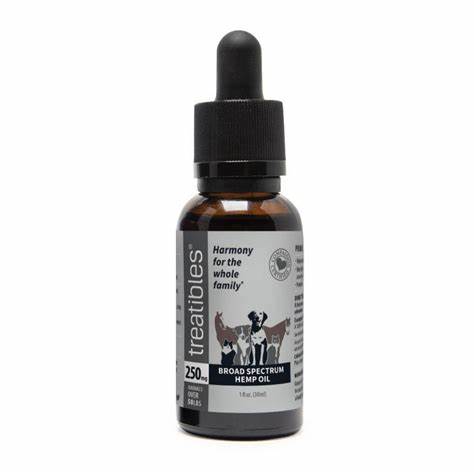 TREATIBLES 151135 PCR OIL DROPS 250MG 30ML