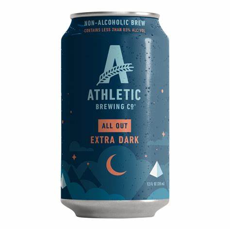 Athletic Brewing - ALL OUT EXTRA DARK (Non-Alcoholic) - 6 PACK