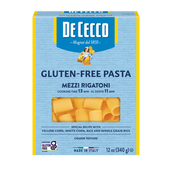 GLUTEN FREE RIGATONI PASTA