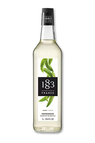 PLASTIC - 1883 Maison Routin France Syrup 1L - Peppermint