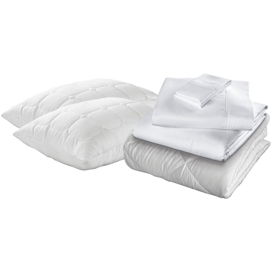 Purecare Ultimate Bedding Bundle - Queen, White