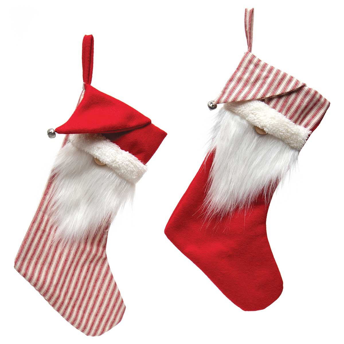 GNOME STOCKING RED/WHITE