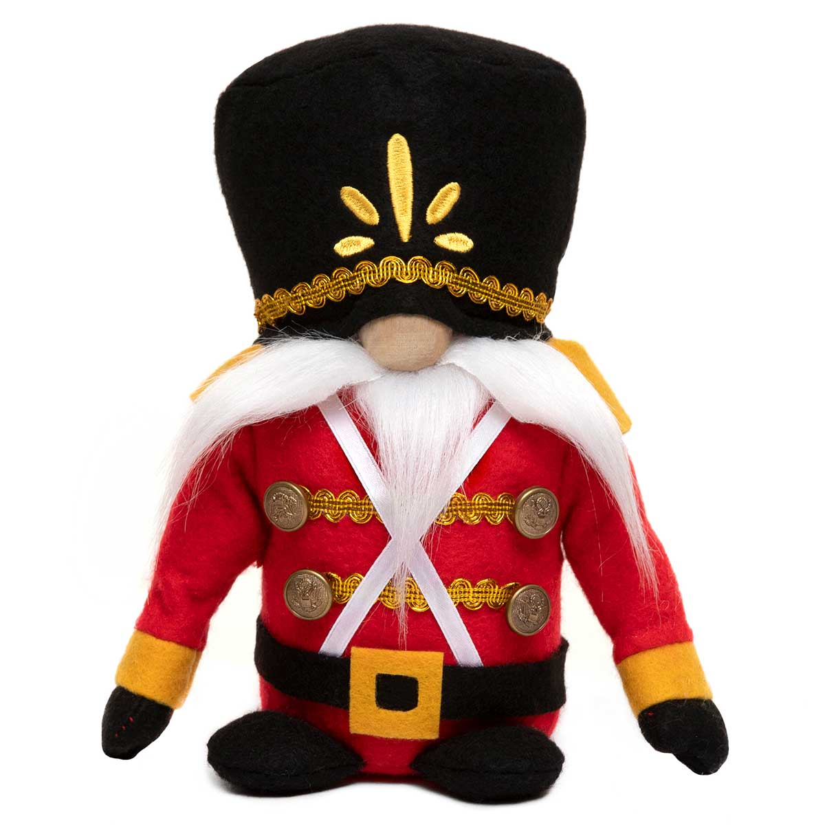 GNOME NUTCRACKER RE WH W/LEGS