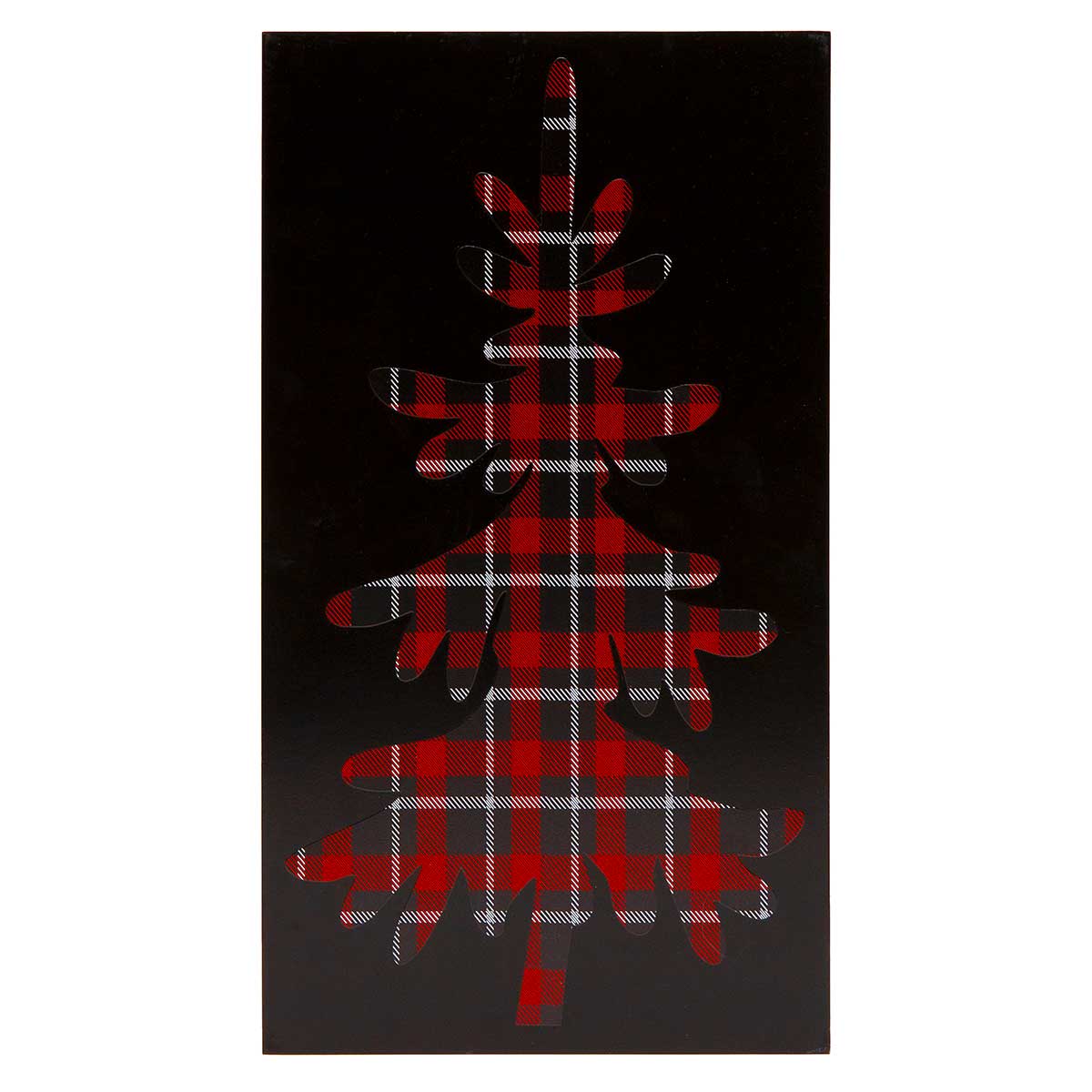 TREE RED/BLK SIGN