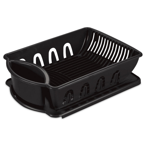Sink Drainer Set 2pc - Large- Black