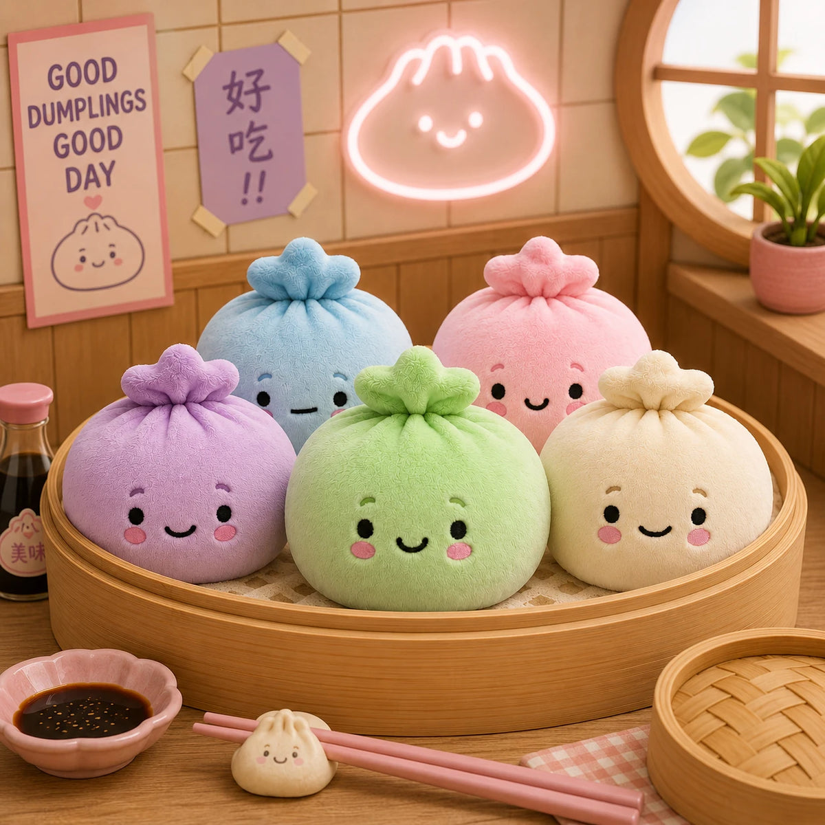 Super Duper Squishers - Plush Dumplings