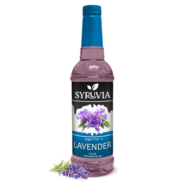 Syrup Lavender Sugar Free Plastic Bottle