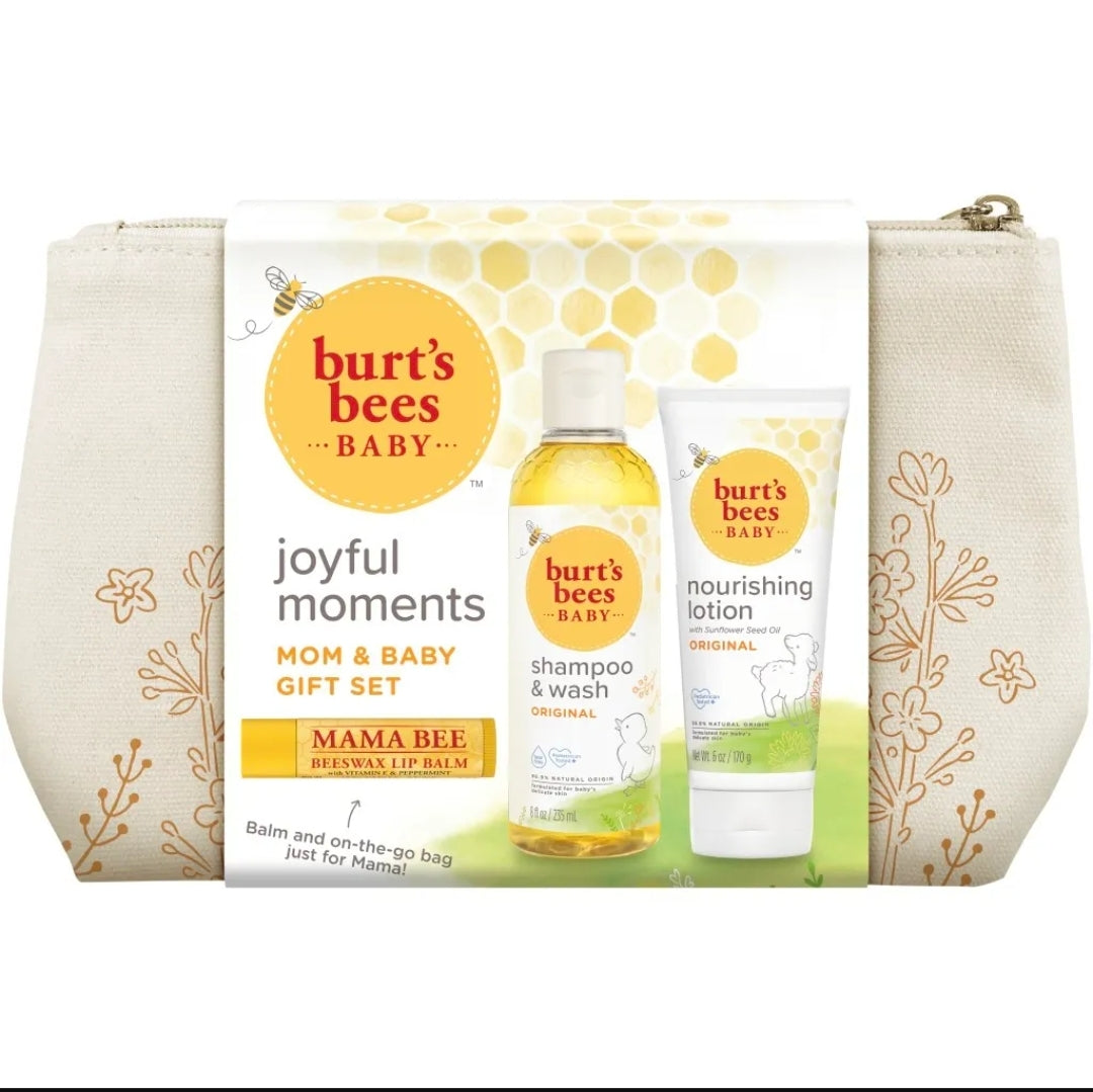 BURTS BEES MOM & BABY GIFT SET