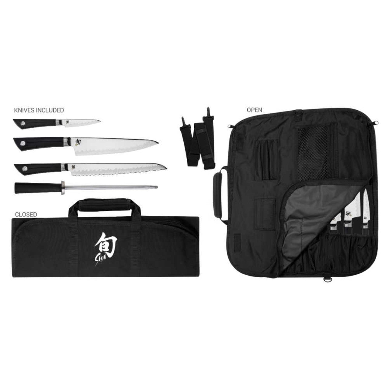 Shun Sora 5-Piece Student Knife Set