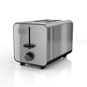 Black & Decker 2 - Slice Toaster - Stainless Steel