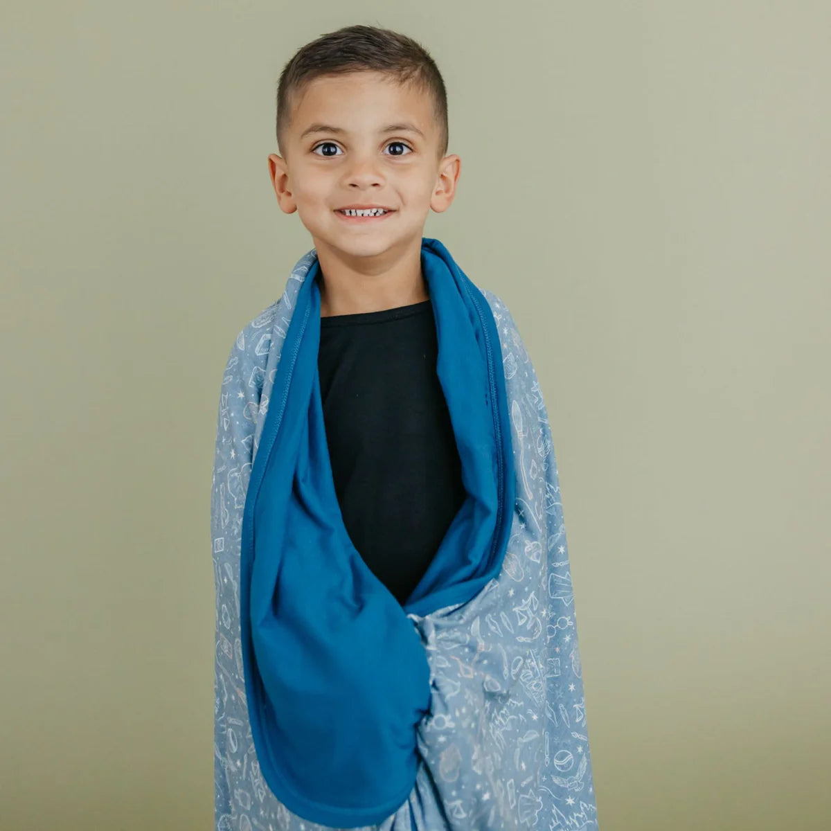 Hogwarts Three-Layer Quilt