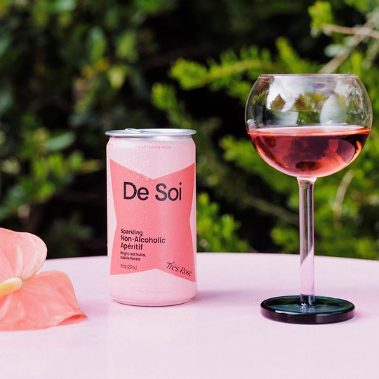 DE SOI TRES ROSE SPARKLING NON-ALCOHOLIC APERITIF