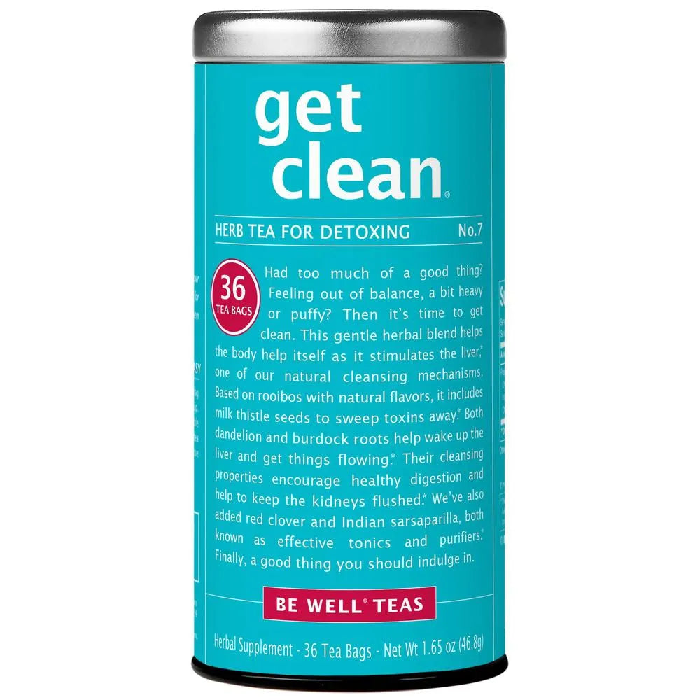 40856 GET CLEAN 36 TEA BAGS