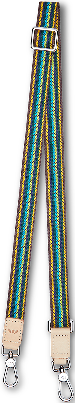 Kiwi Slim Webbing Crossbody Strap - CONSUELA