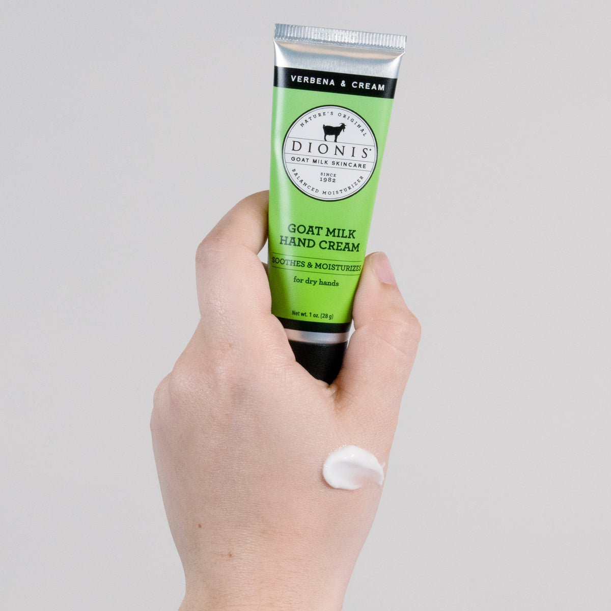 DIONIS Goat Milk Verbena and Cream Scent Hand Cream 1 oz.
