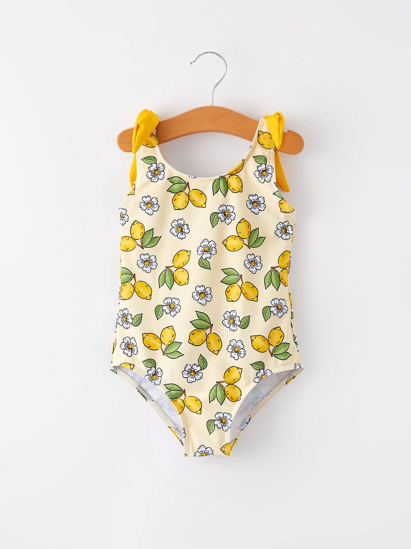 “Lemon” Floral Boutique Swimsuit: 10/12