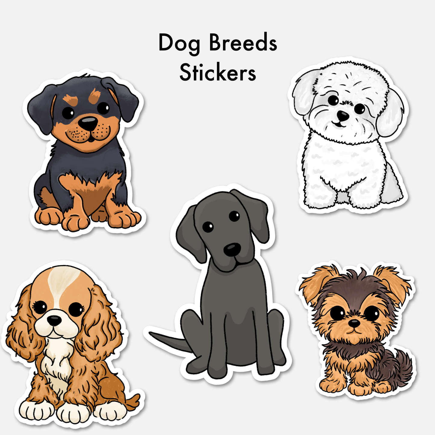 Minnie, The Yorkshire Terrier - Dog Sticker