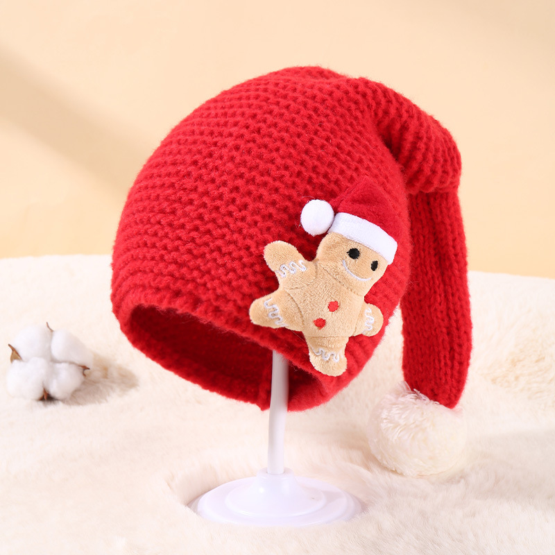Baby/toddler Childlike Christmas knitted hat: Yellow / One Size