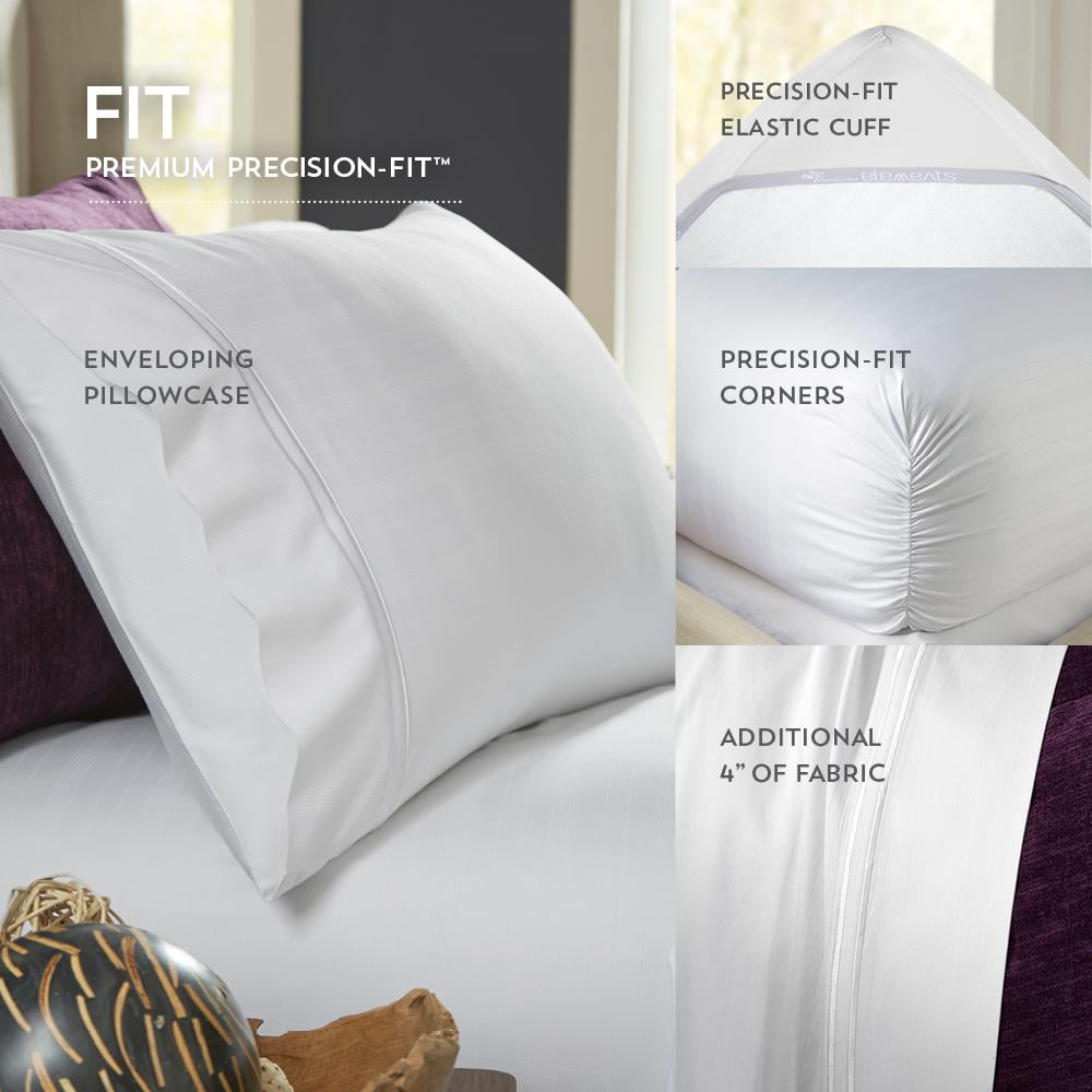 ELEMENTS BAMBOO QUEEN SHEET SET IVORY