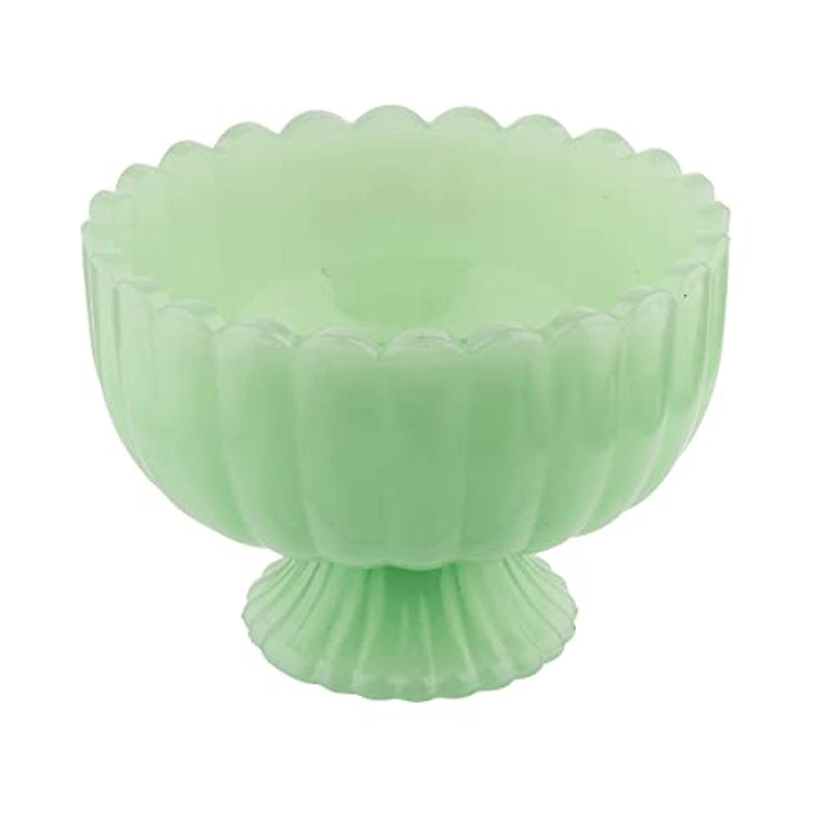 Tablecraft Sundae Dish, 4.5" x 4.5" x 3.25", Green