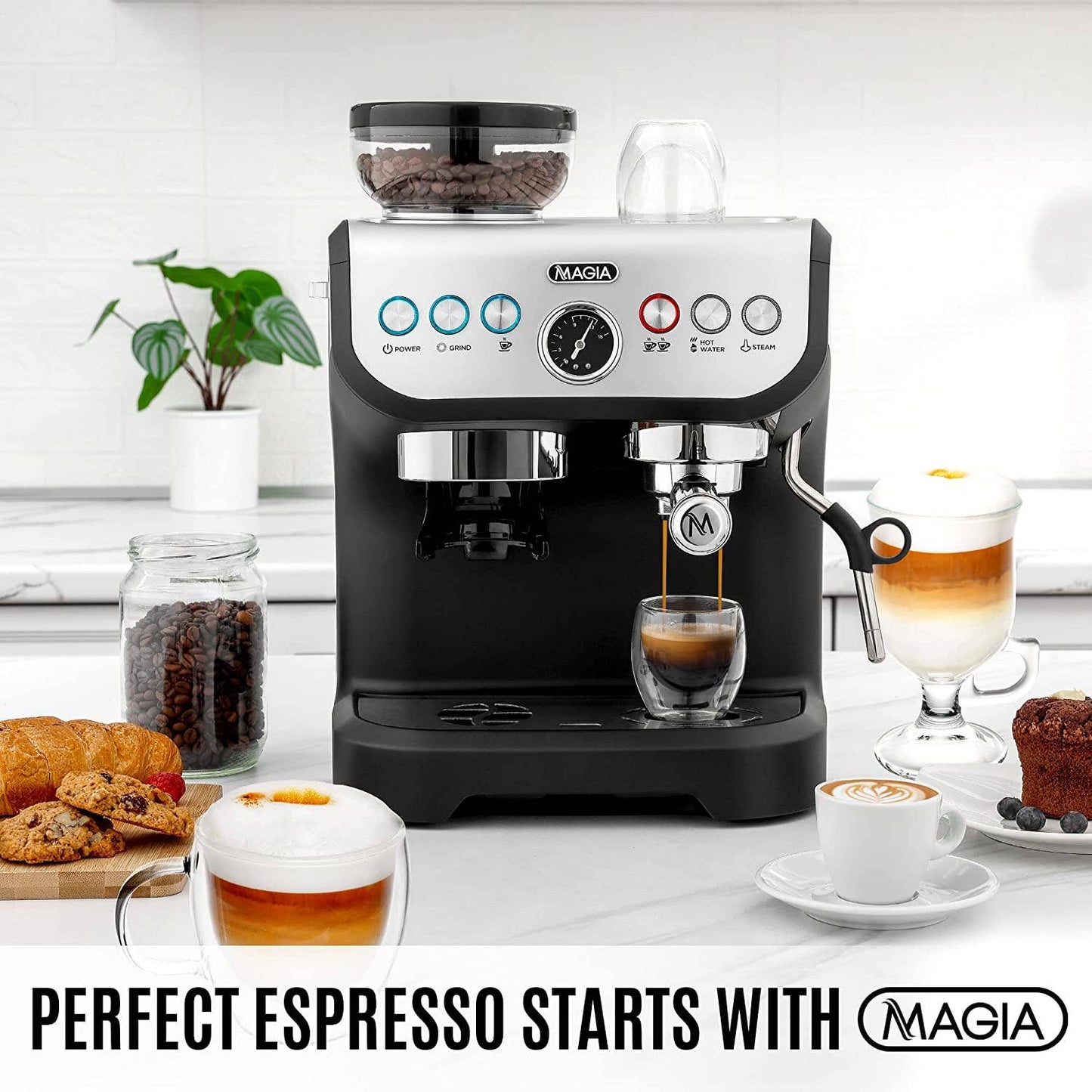 Magia Manual Espresso Machine SOS100
