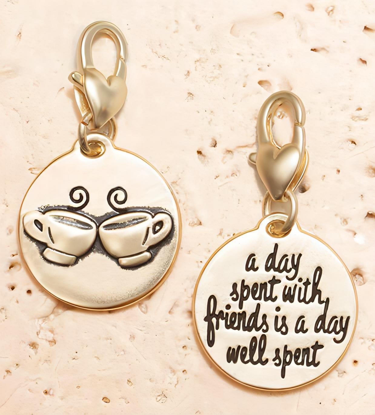 73199 MEDALLION CHARM HEART HEAR