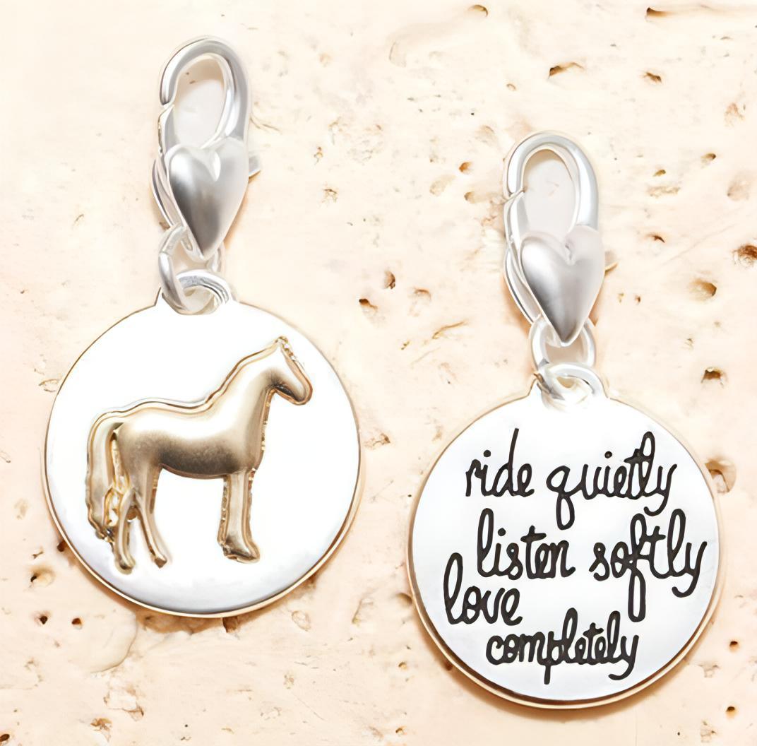 73234 MEDALLION CHARM HORSE