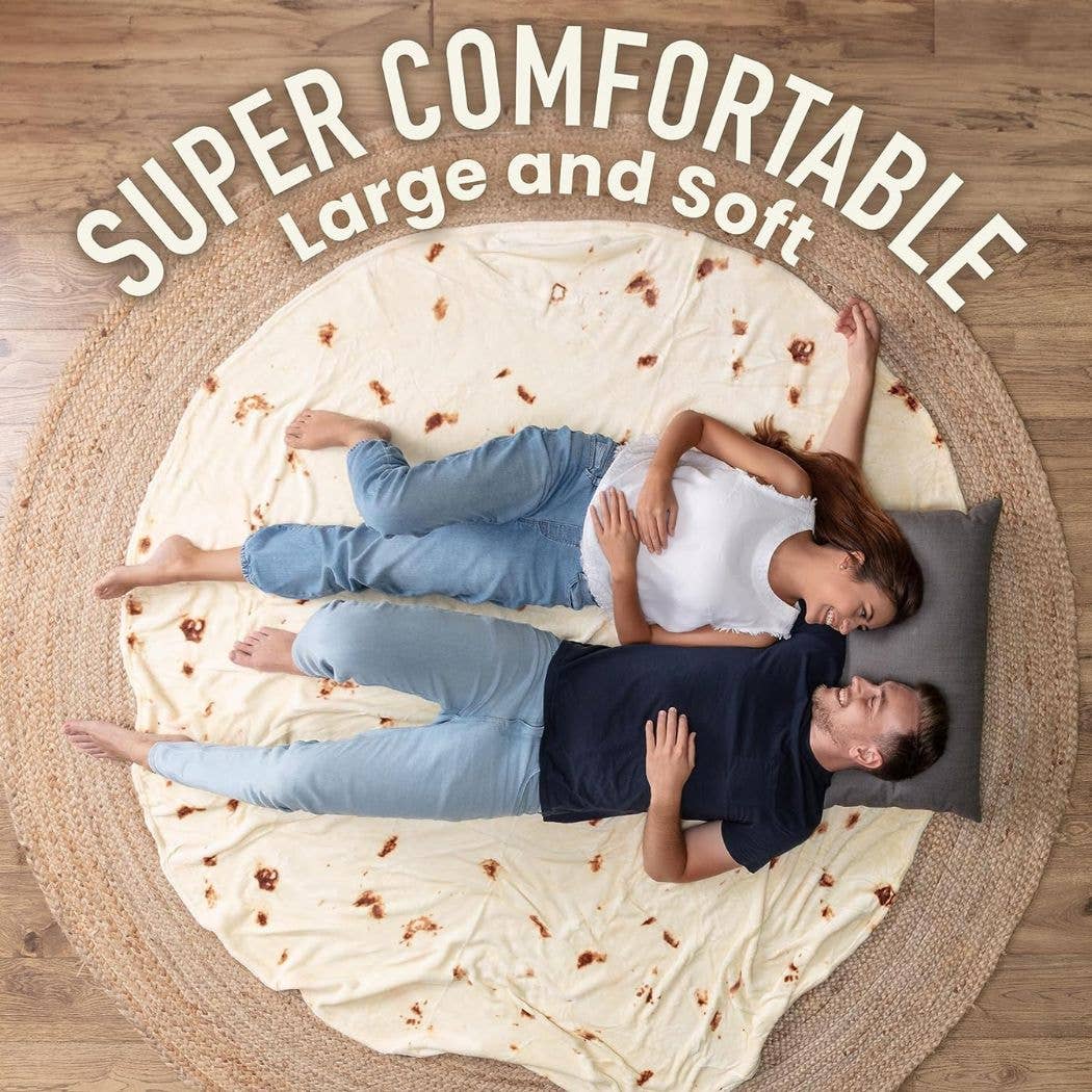 Z-BRTBLNK-36 Burrito Blanket Flour Tortilla Design: 36 inches