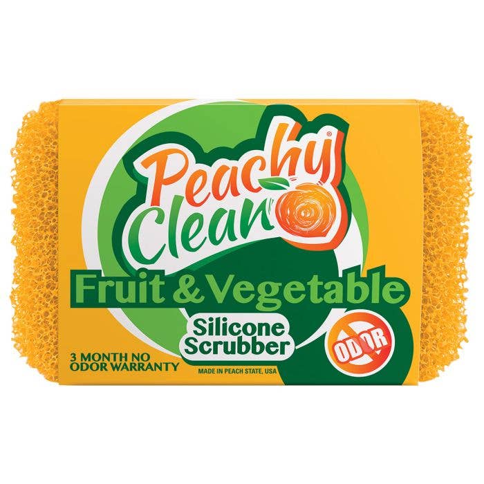Peachy Clean Dish Fruit And Vegetable Scrubber
