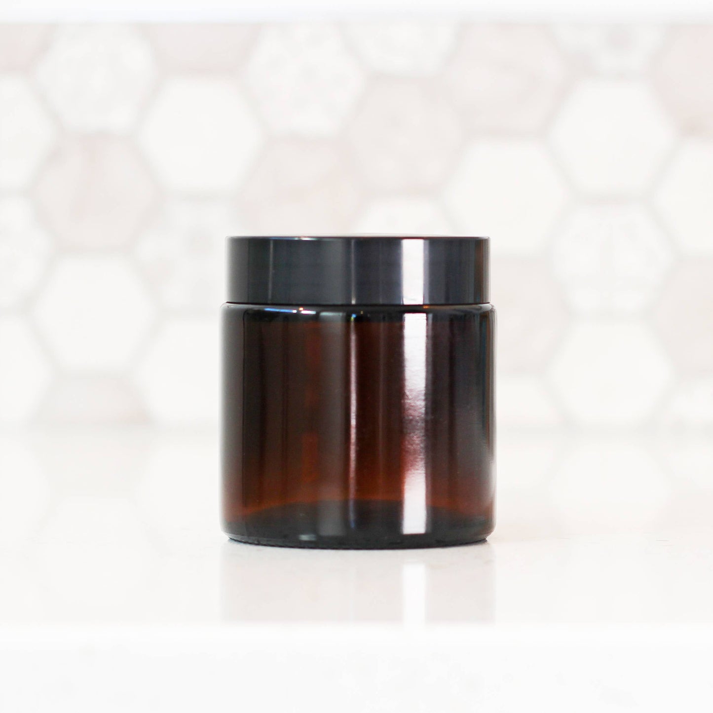 4oz Amber Glass Jar
