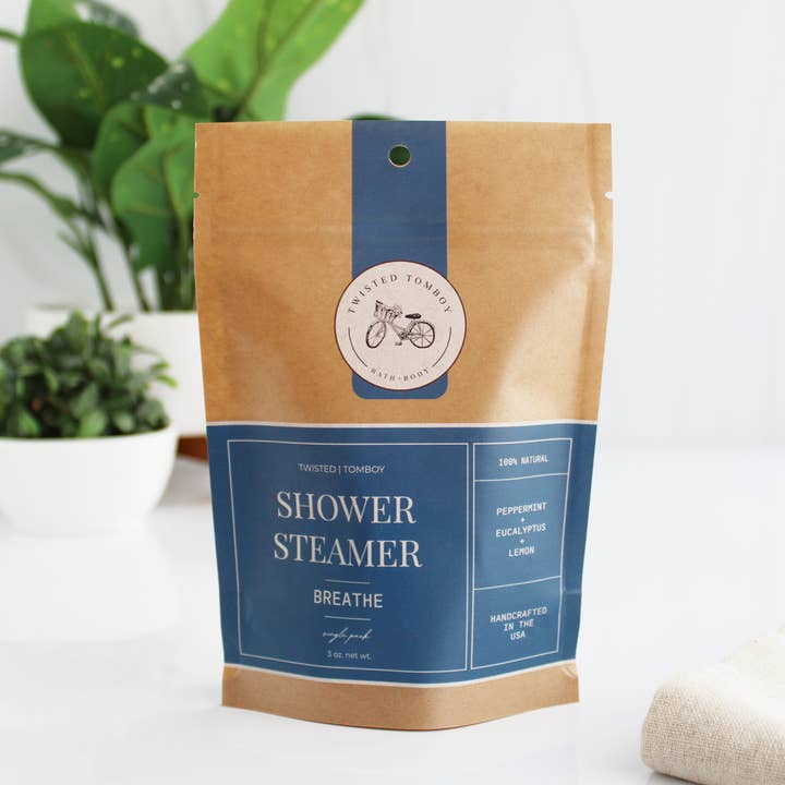 SHOWER STEAMERS | 3-PACK and SINGLE PACKS - 100% NATURAL