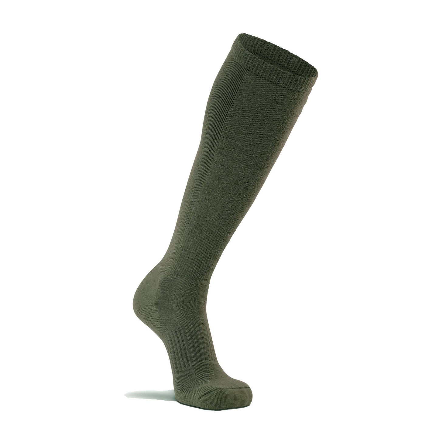 Fatigue Fighter Lightweight Over-the-Calf Military Sock: Black / Large