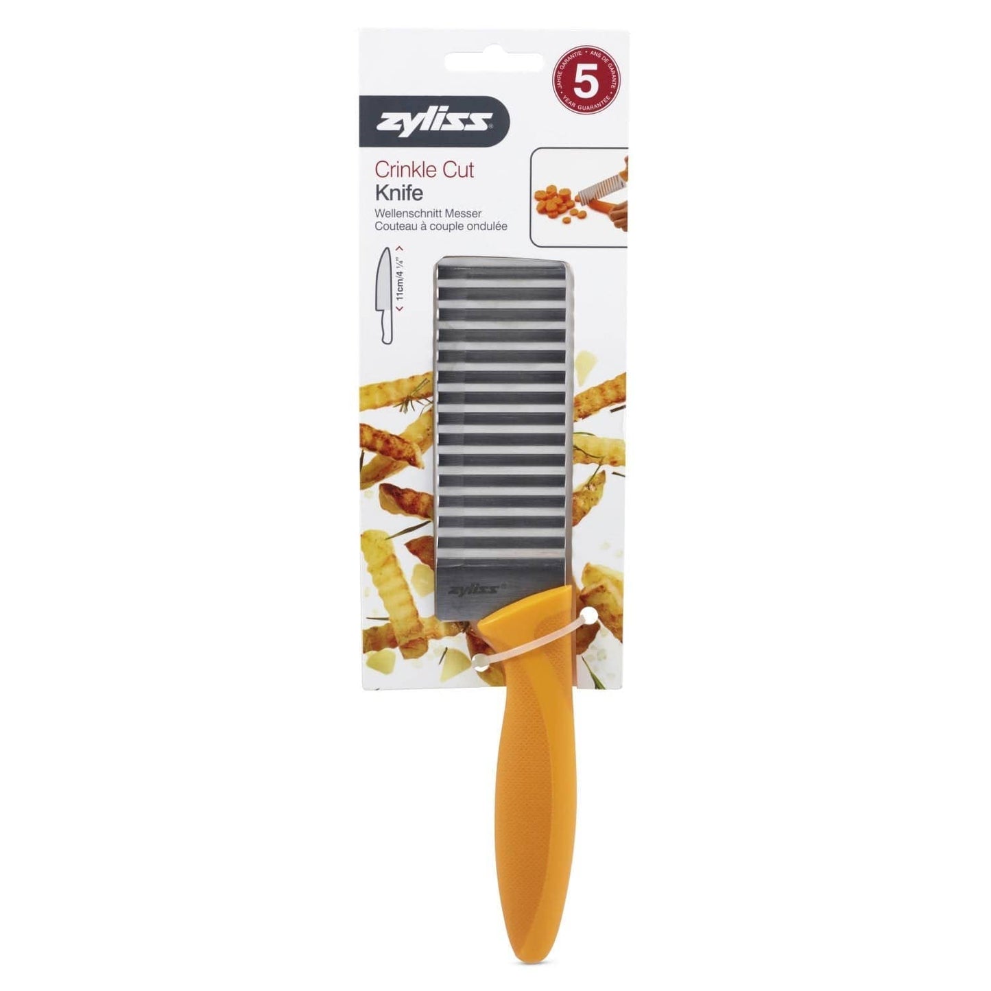 Zyliss Crinkle Cut Knife, Potato and Vegetable Cutter