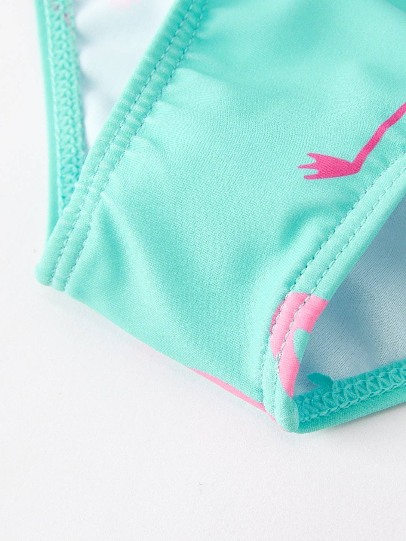 “Flamingo” Floral Boutique Swimsuit: 7