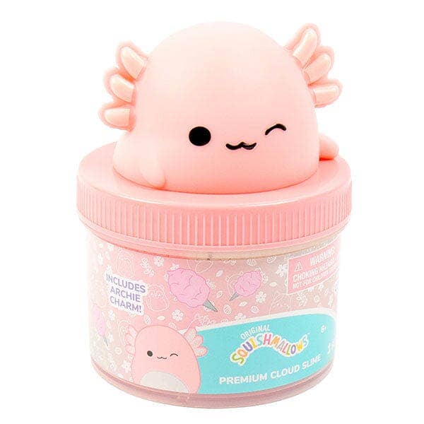 Squishmallows Premium Cloud Slime Fidget Putty Jar Multiple Scents & Styles (Wave 2): Tatiana The Dragon Cloud Slime
