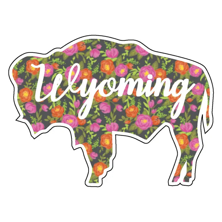 Wyoming Floral Buffalo