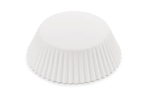 Fox Run Cupcake Liners, Large, White, 3.75"