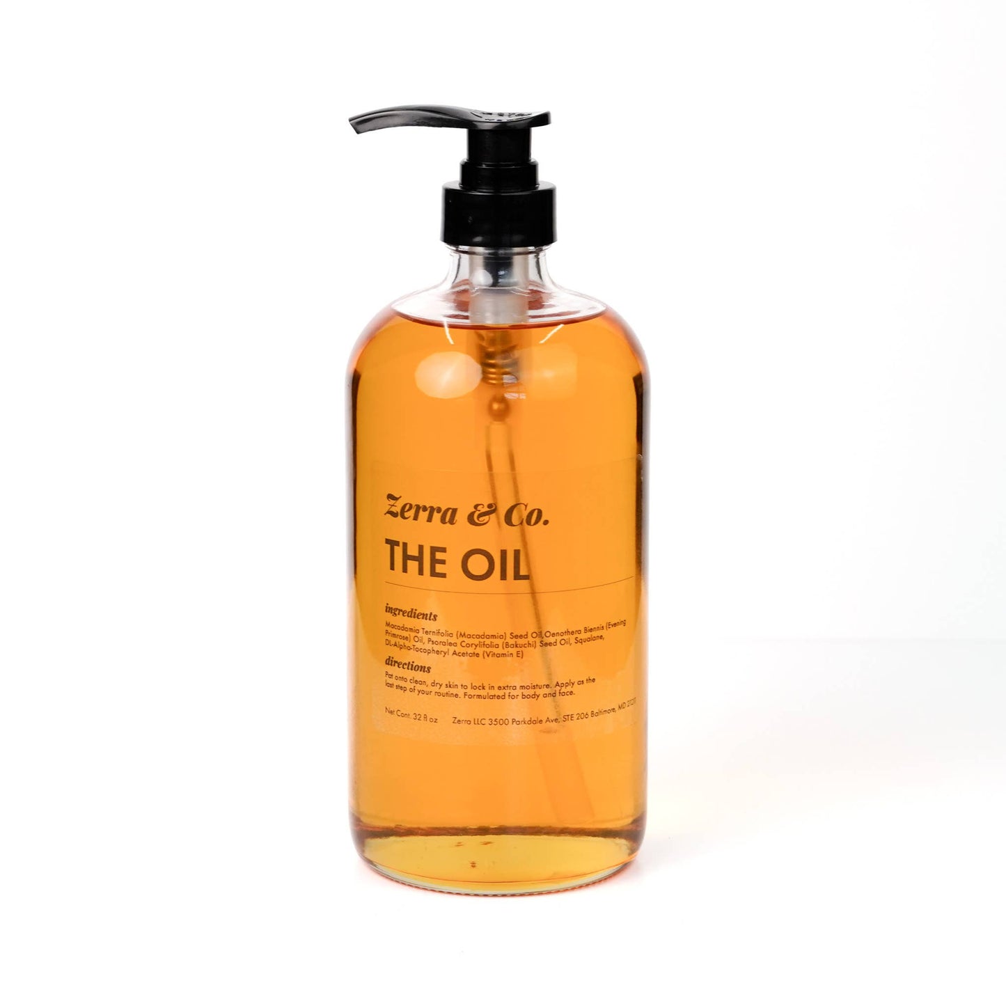 Bulk The Oil | Zero Waste Natural Retinol Alternative Refill: 32 fl oz ~ SOLD PER OZ.